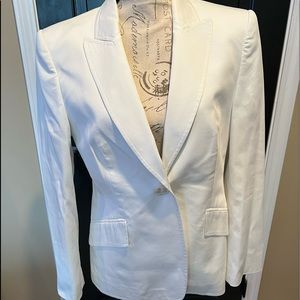Escada blazer white size 40